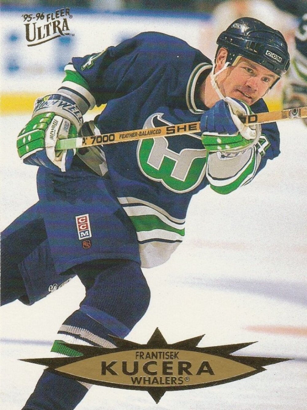 Frantisek Kucera - 95/96 Fleer Ultra Hockey Card